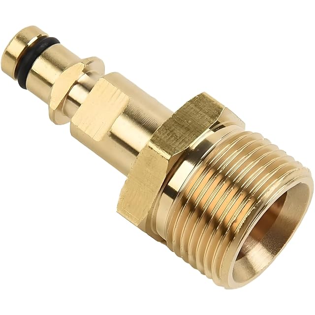 Adaptador de acoplamiento rápido de latón M22 Gammaeon para hidrolimpiadoras, fotografía de producto