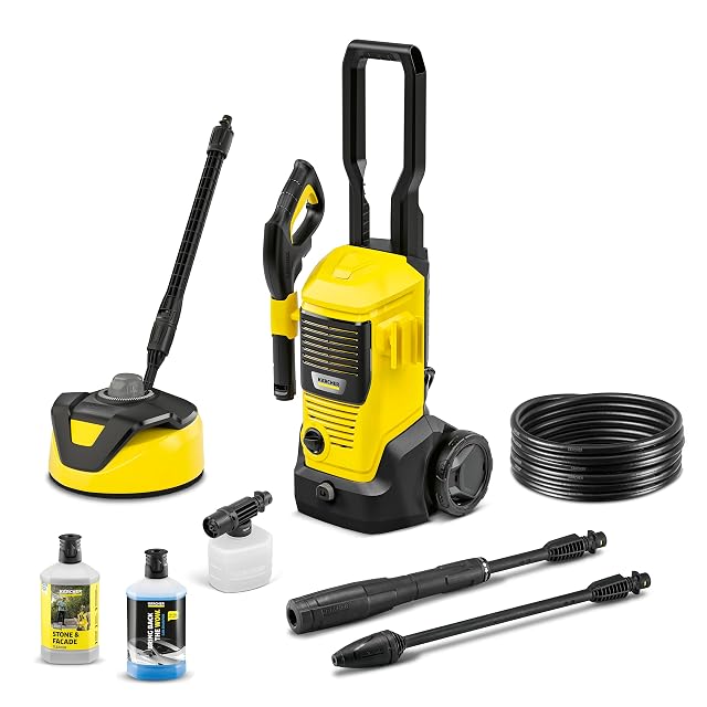 Hidrolimpiadora Kärcher K 4 FJ Home con limpiador de superficies T 5, fotografía de producto